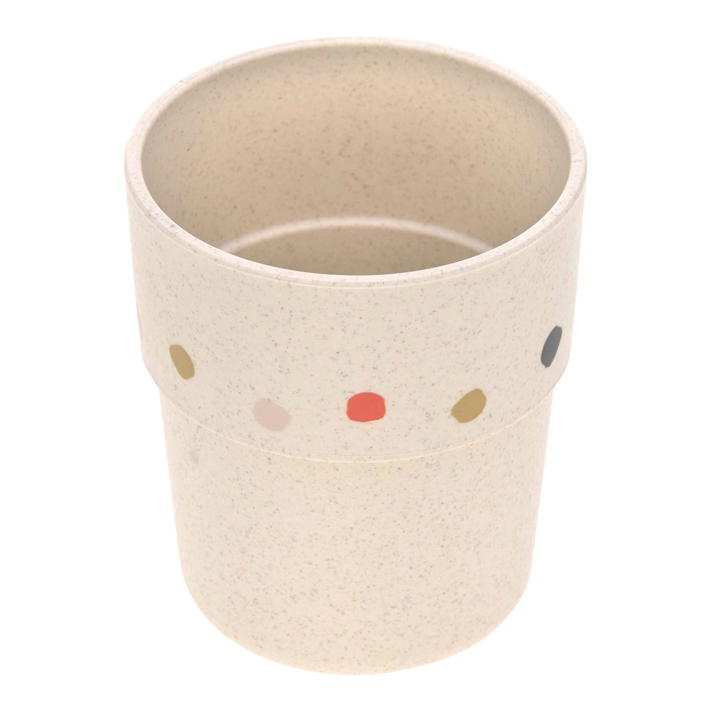 Lässig 4-tlg. Geschirrset mit Zellulose beige / orange