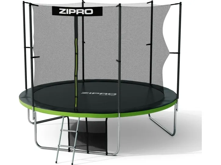 Zipro Trampolin med net og stige Ø312cm   pose til sko