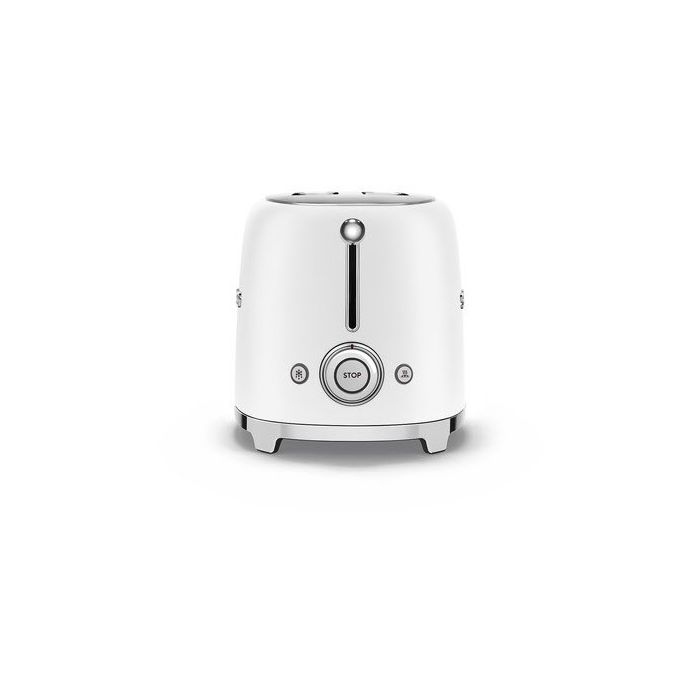 SMEG Toaster 2-Schlitz 50's Retro Style TSF01WHMEU Weiß Matt
