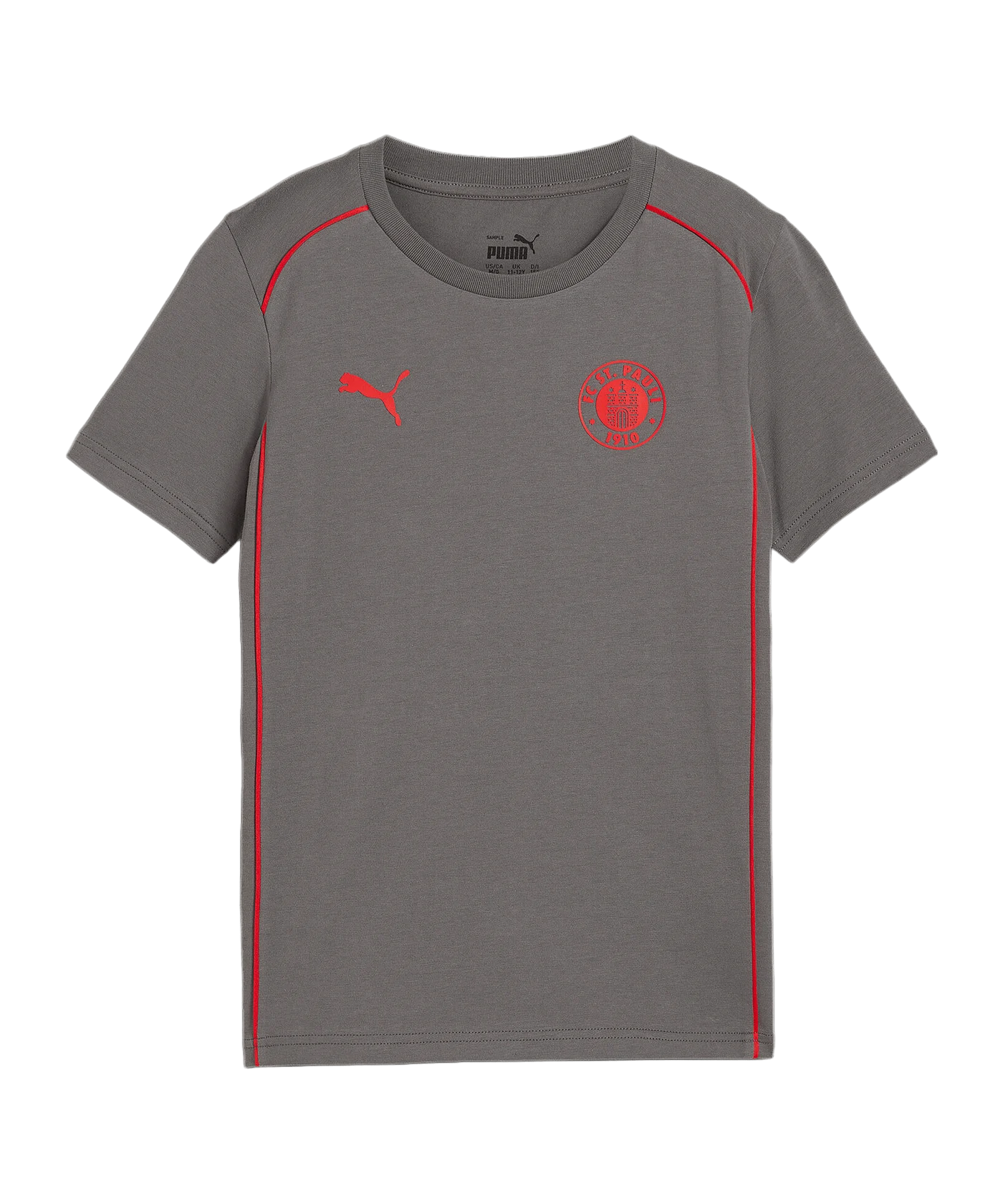 PUMA FC St. Pauli Casual T-Shirt Kids Grau F06
