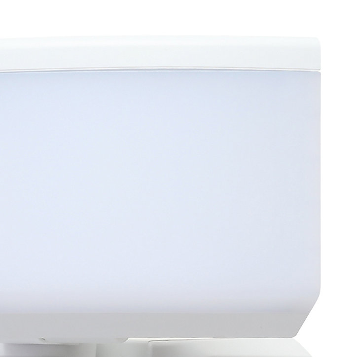 Projecteur LED à détection Security 2X10W 1600lm 20W IP54 GoodHome blanc