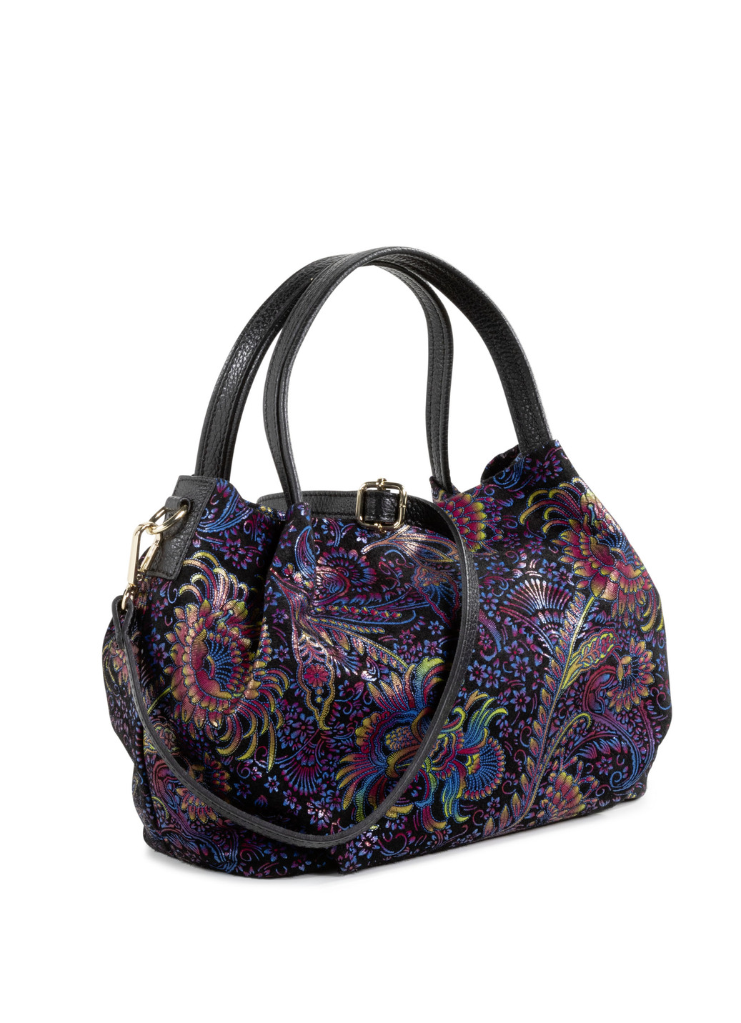 Laurina Tasche aus bedrucktem Kalbleder
