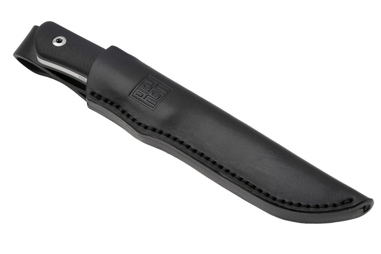 Real Steel Bushcraft Plus II Scandi 3721S Black G10, bushcraftmes