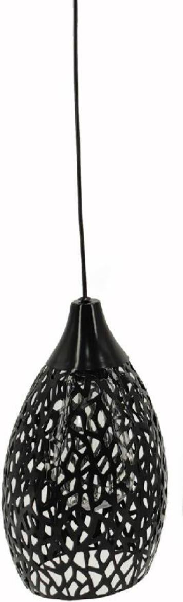Intratuin solar hanglamp Peking zwart D 13 H 65 cm