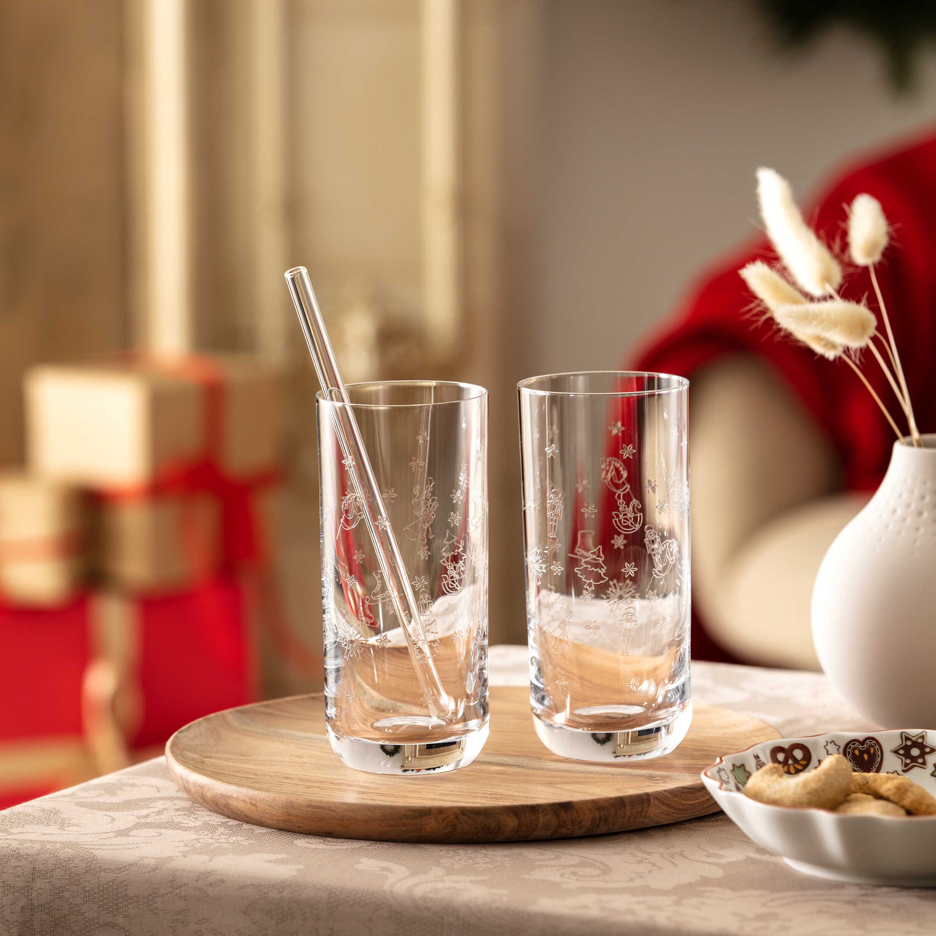 Toy's Delight Highball glass Clear, 10.2 oz, crystal glass