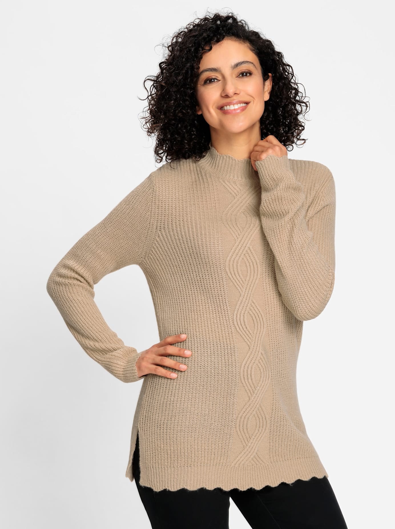 Inspirationen Rollkragenpullover »Pullover«