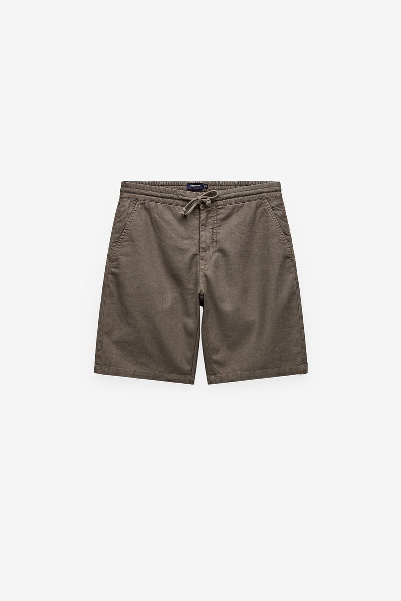 CALÇÕES CHINO EM ALGODÃO E LINHO