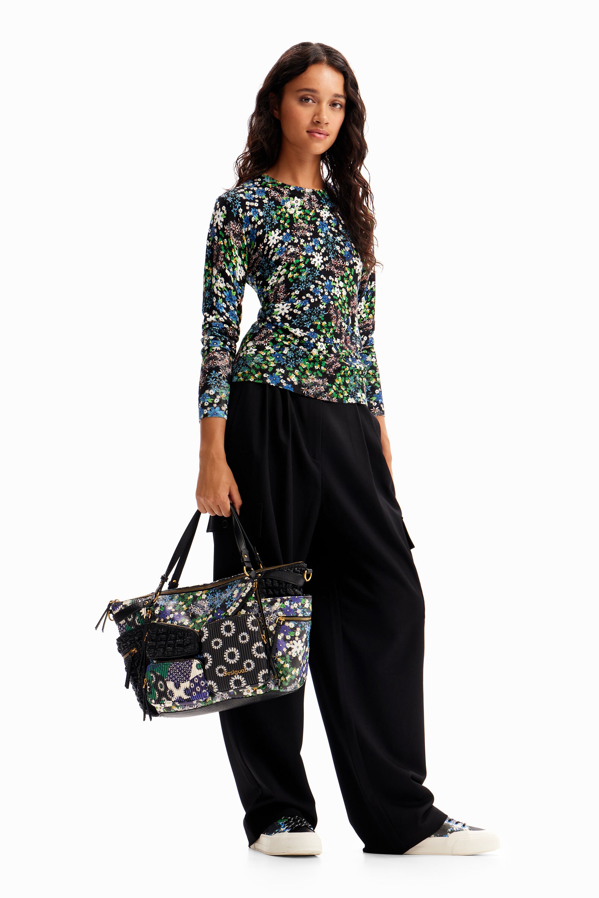 Grand sac patchwork