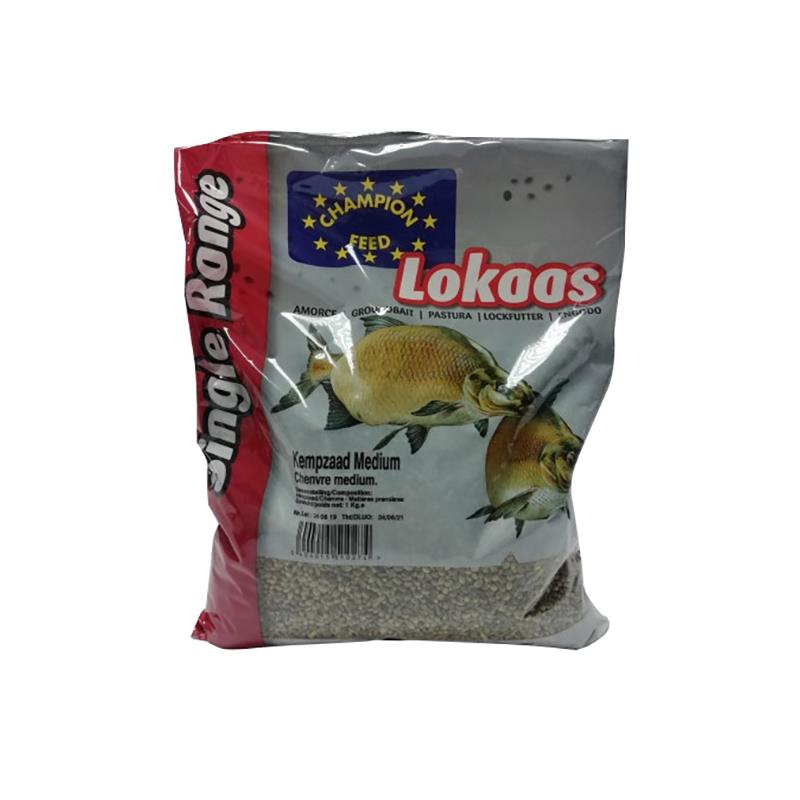 Graine Sèche Champion Feed Chenevis Moyen - 1Kg
