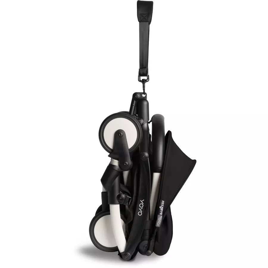 BABYZEN Kinderwagen YOYO2 6+ White mit Textilset Black