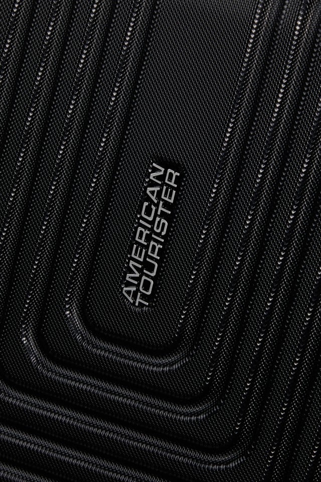 American Tourister - Niteline Suitcases -3 pcs- Midnight Black