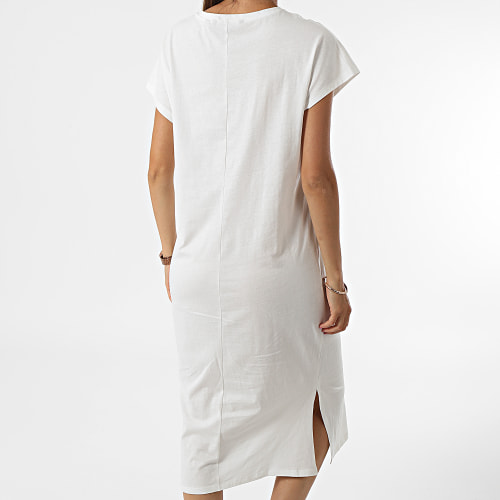Robe Longue Femme Anna 10265415 Blanc