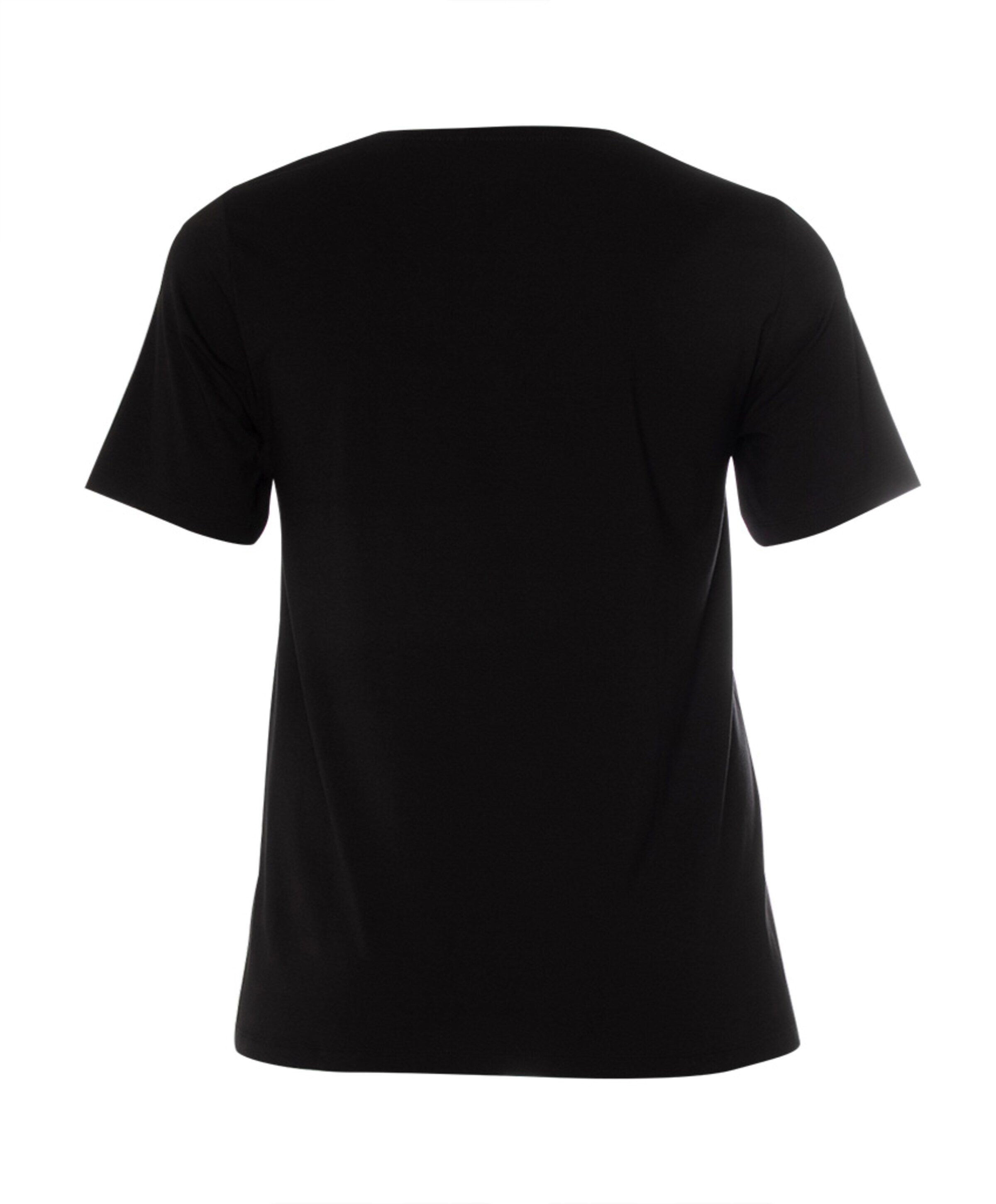 Base Level Curvy Dames T-shirt zwart