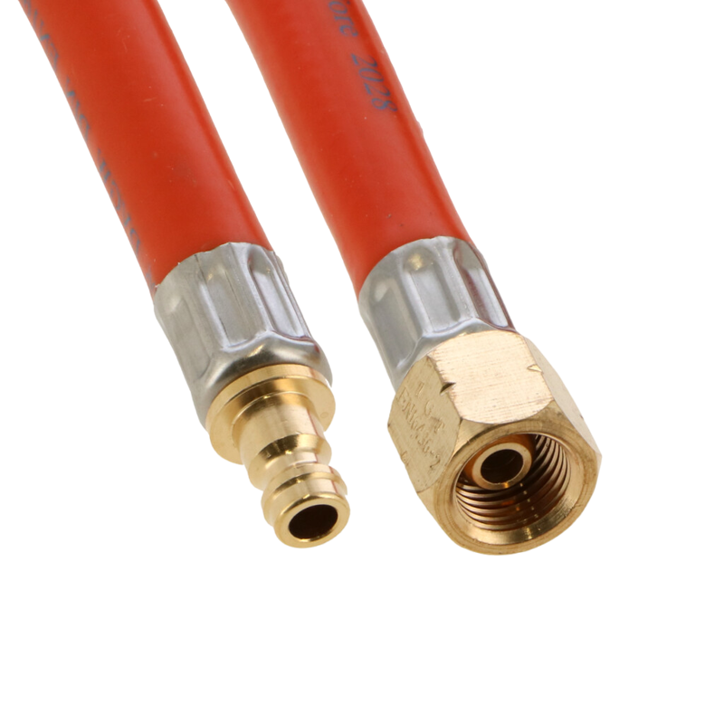 Gasslang PVC 1/4 links x Quick Release 3m