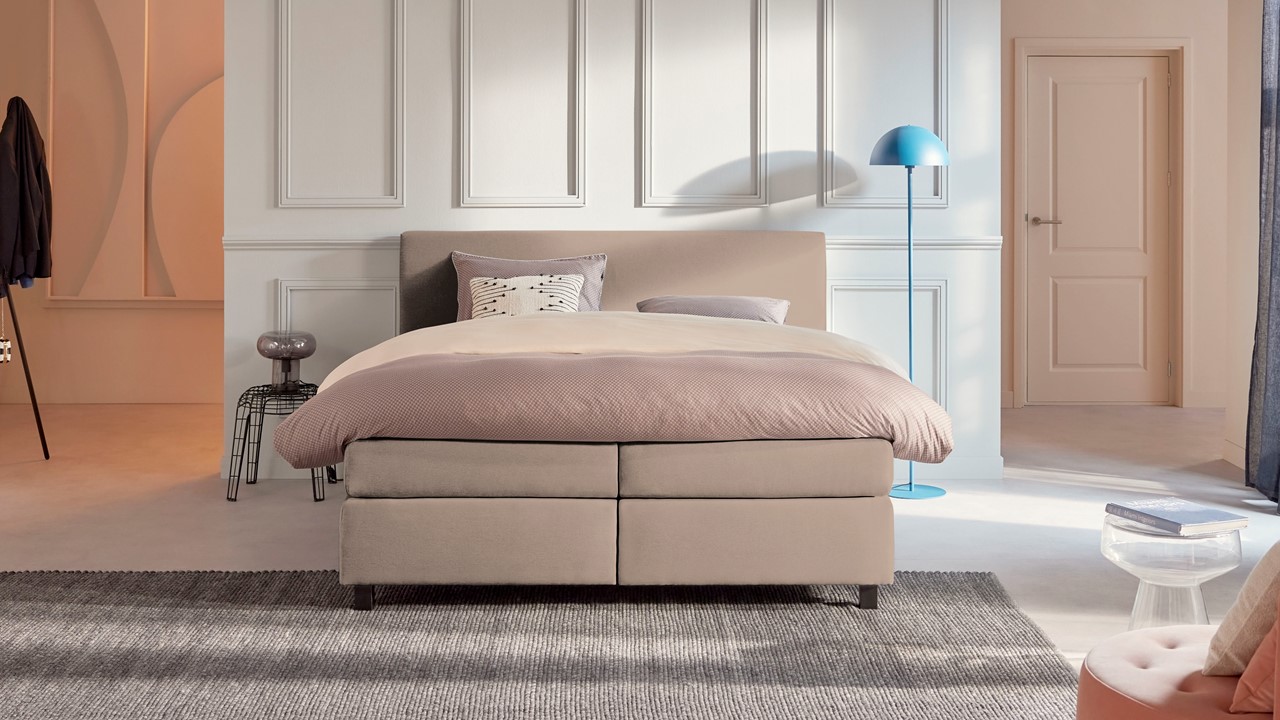 Boxspring Autentik Tunn beige
