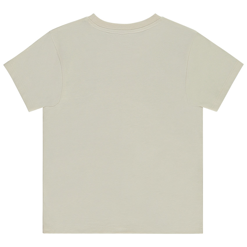 T-shirt manches courtes unies print Mickey  pour garçon