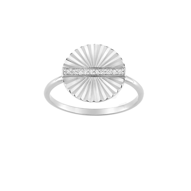 Bague femme - Oxyde de zirconium - Argent 925