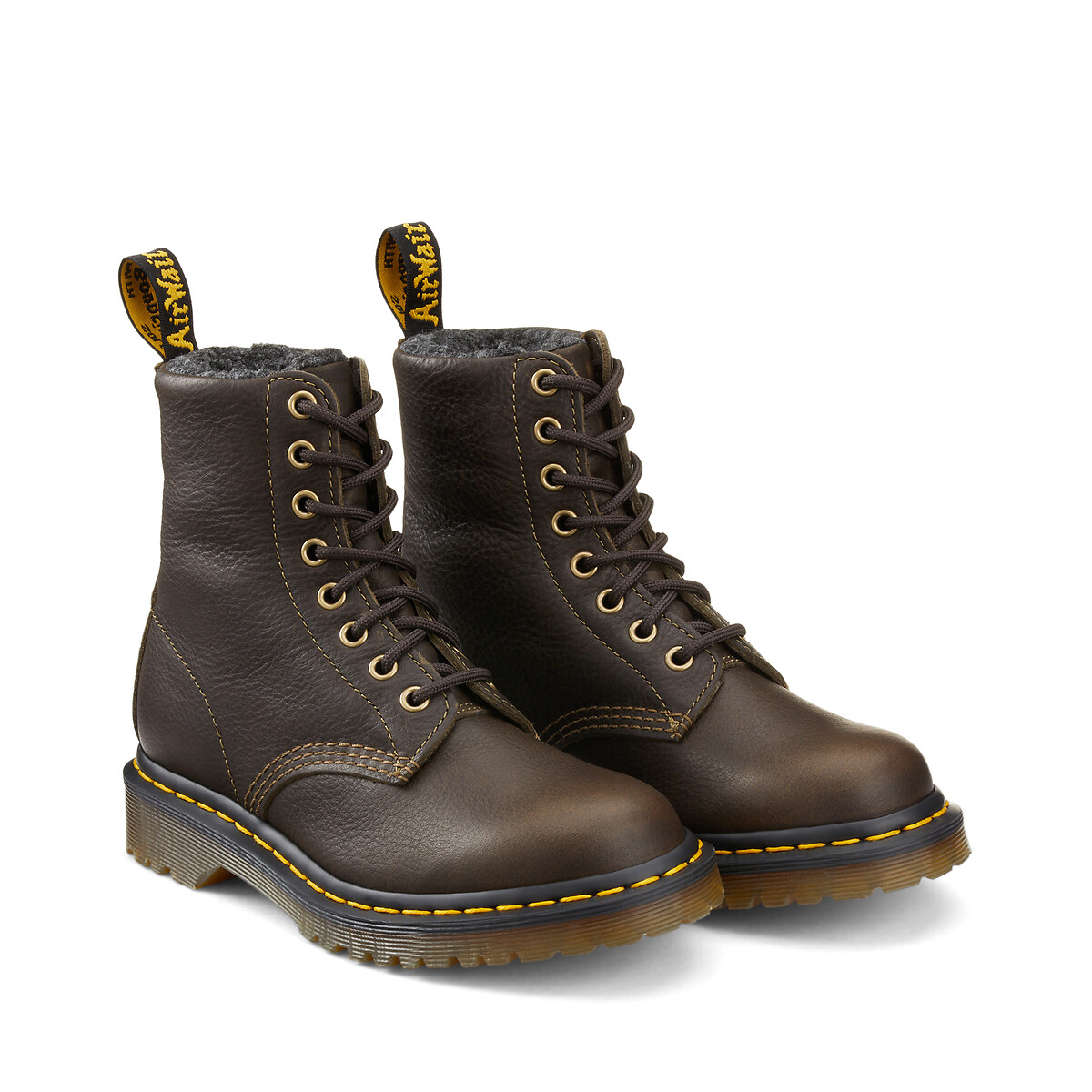 DR. MARTENS<br>Botas forradas 1460 em couro