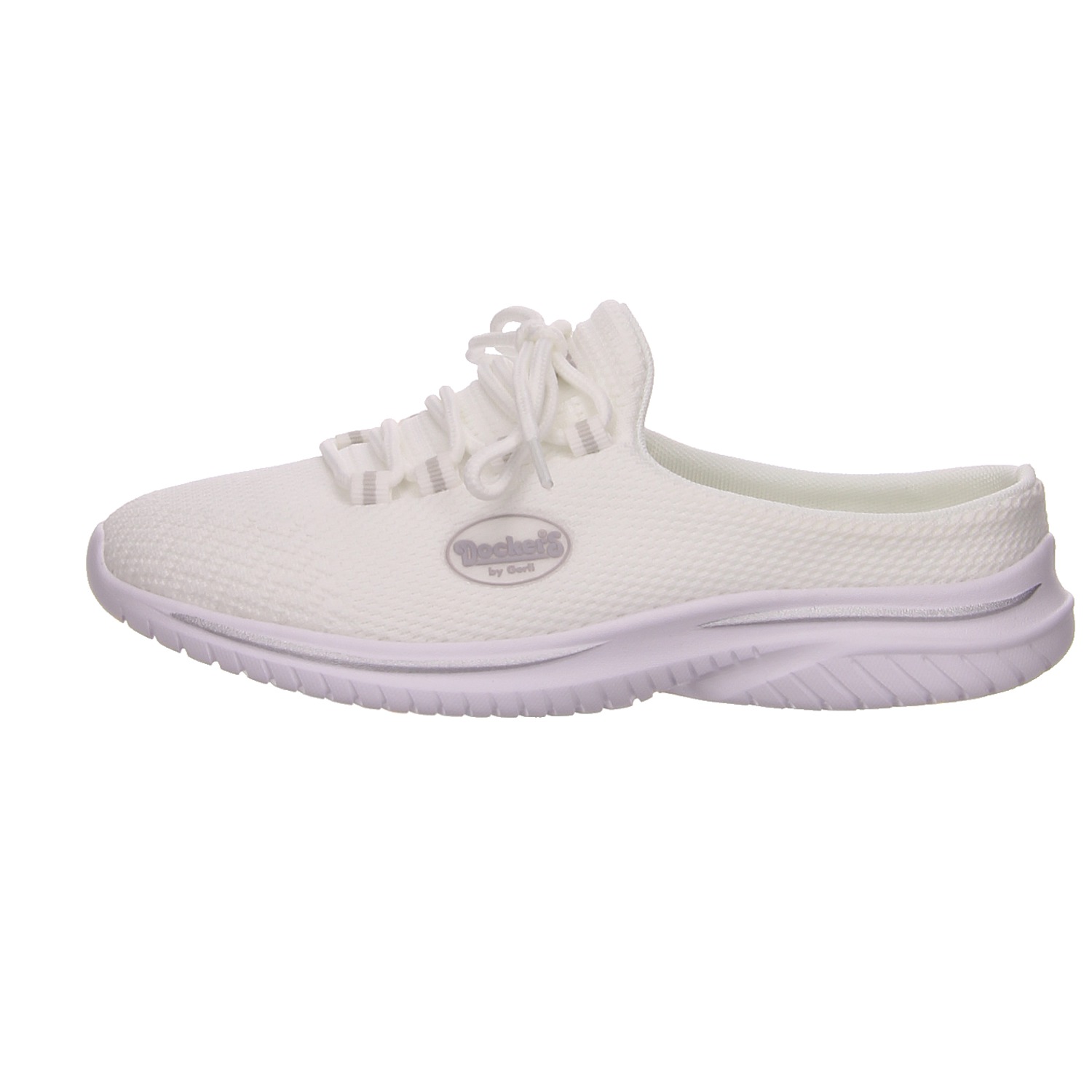Dockers Pantoletten weiß weiss/weiss kombi