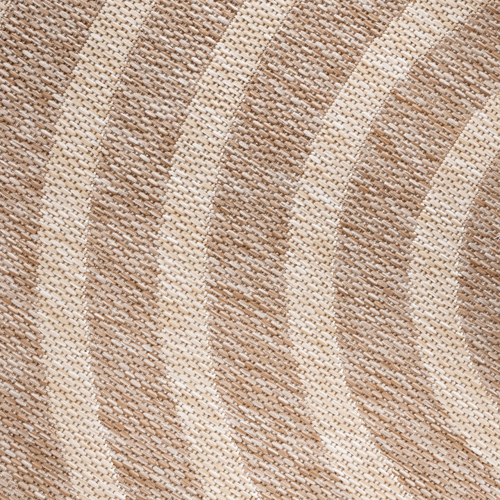 Rond In- & Outdoor vloerkleed - Sierra Arches Beige/Creme