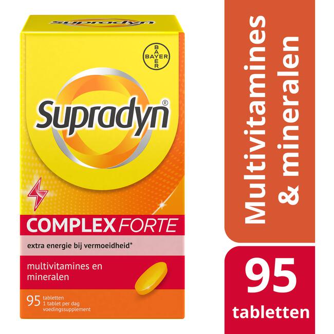 Supradyn Complex Forte Multivitamine Voor Extra Energie 95 Tabletten