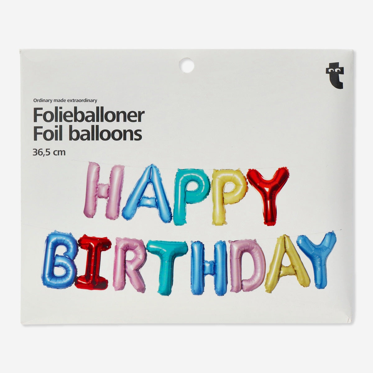 Folieballoner. 400 cm