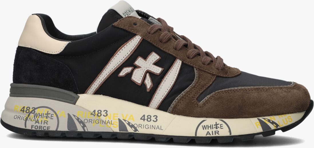 PREMIATA cognac premiata lage sneakers lander