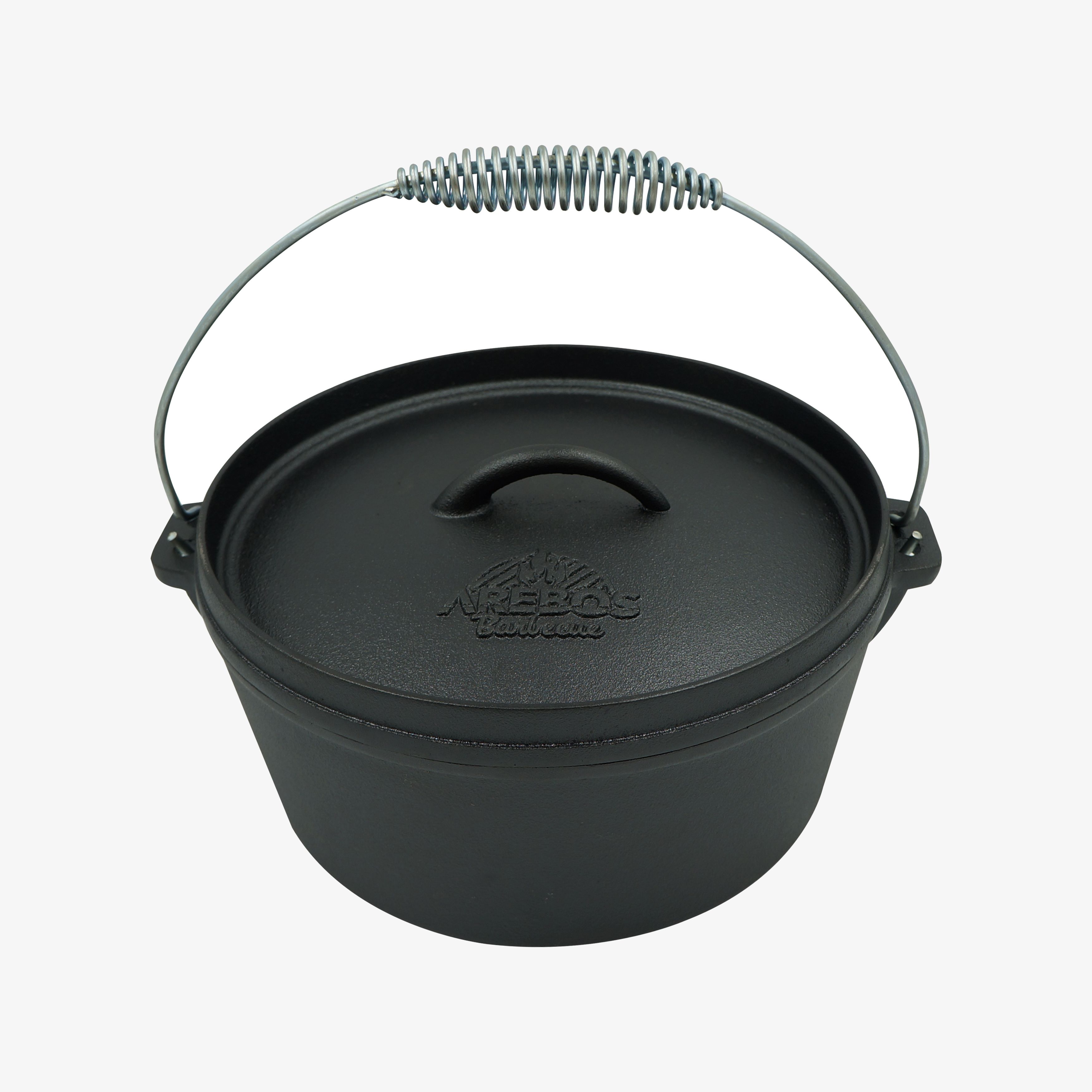 Dutch Oven Set 9 tlg. in Holzkiste