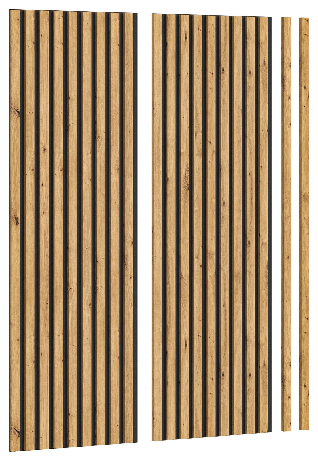 Dekopaneel 2er-Set 40 x 120 cm Artisan-Dekor