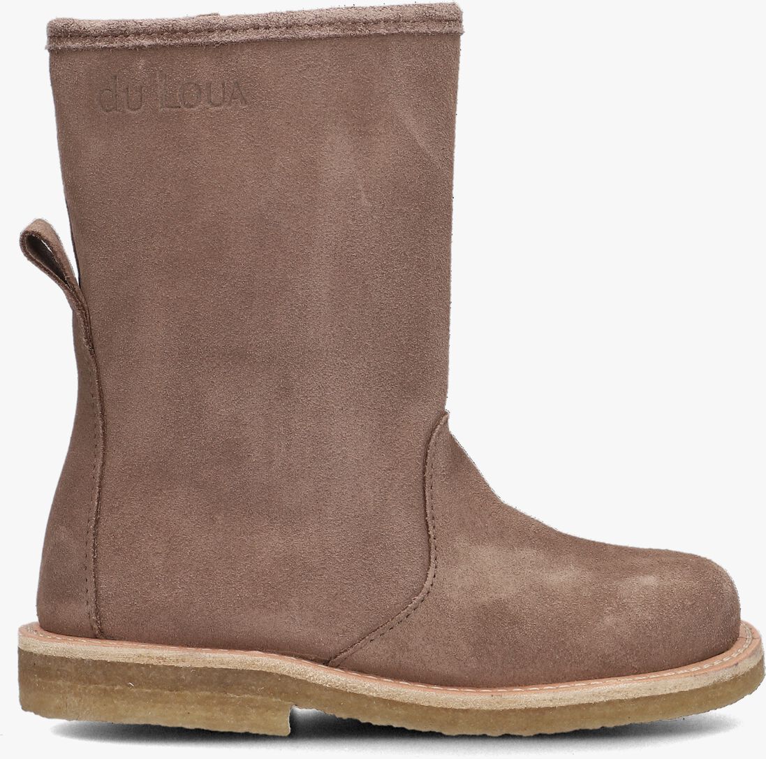 DU LOUA taupe du loua enkellaarsjes du lodi