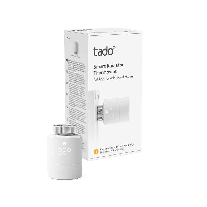 Tado - Smart Radiator Thermostat x 1 Single pack