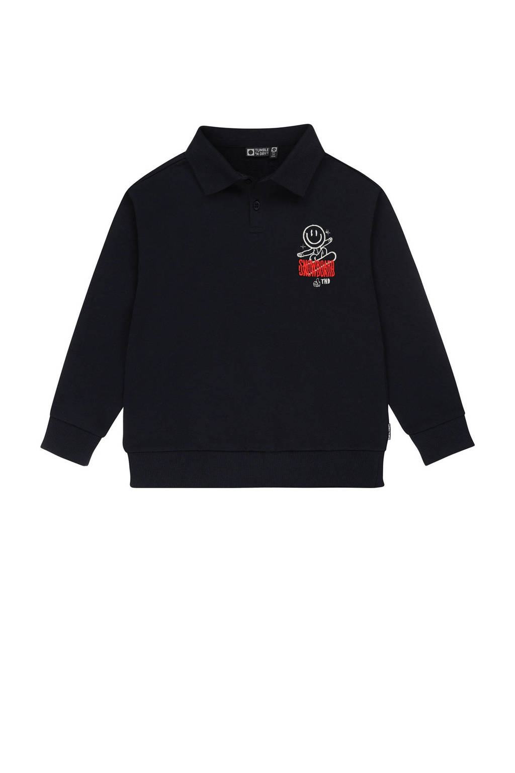 Tumble 'n Dry sweater Stanz donkerblauw