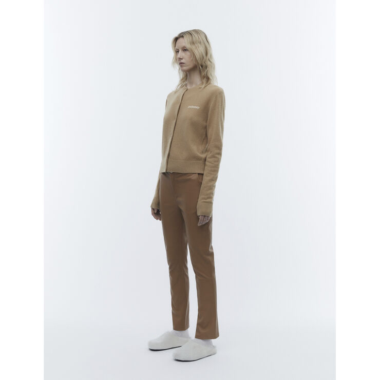 2NDDAY 2ND Vinny TT - Soft Wool Blend Classic camel