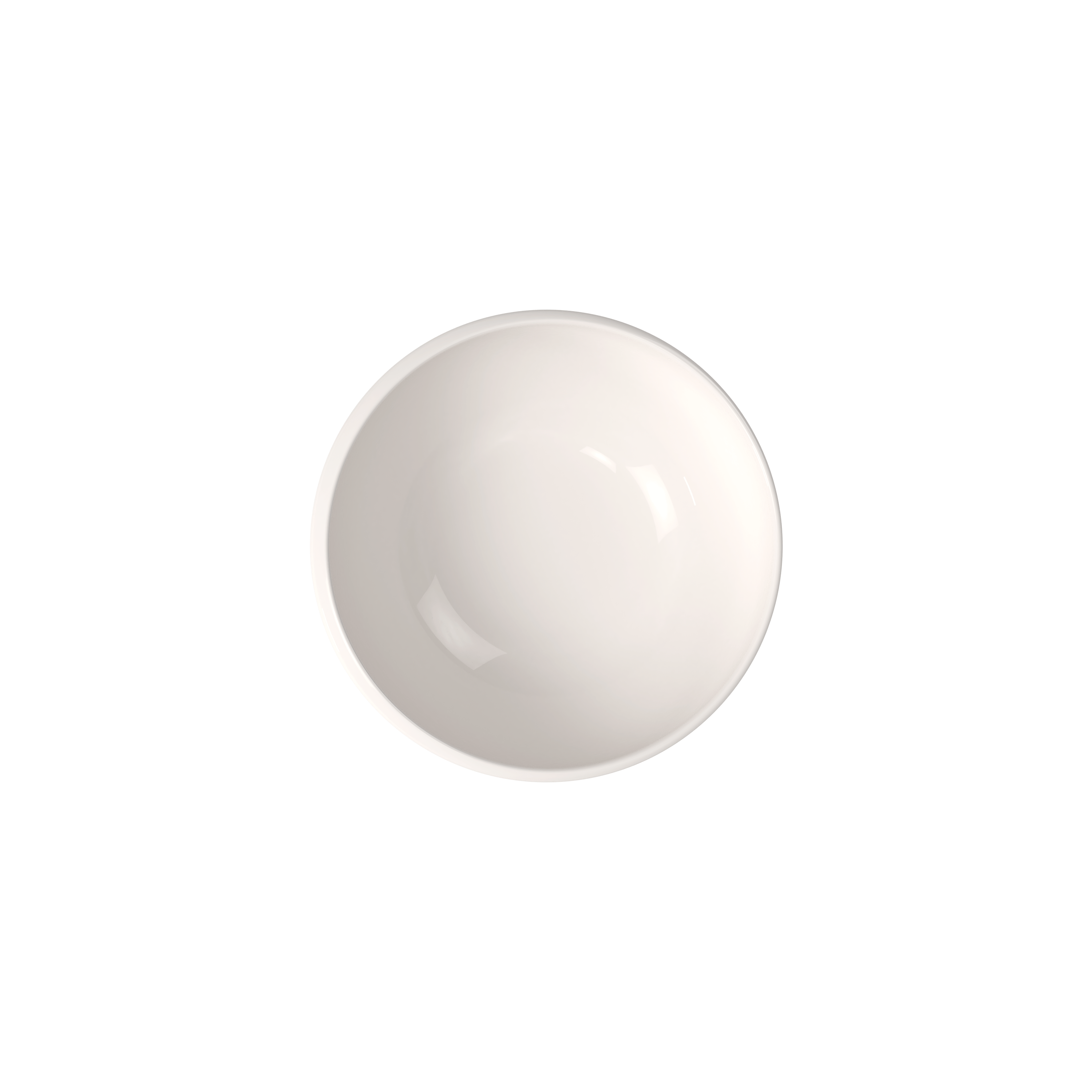NewMoon Salad serving bowl White, 22 oz, Premium Porcelain