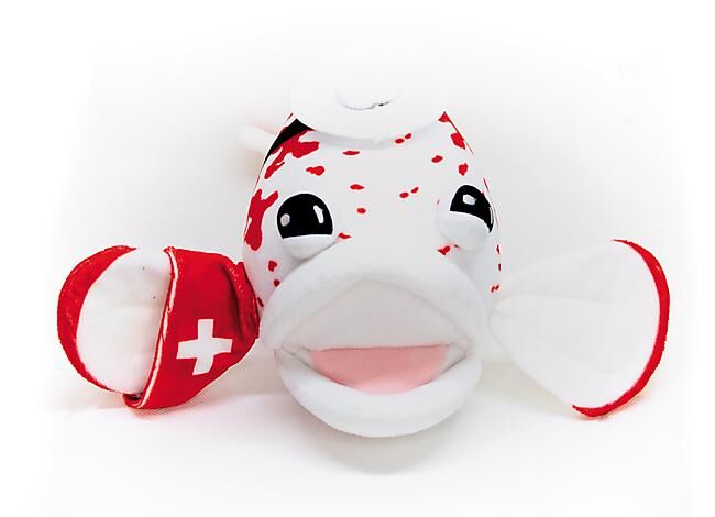 LES PELUCHES DE MARIUS - PELUCHE MEROU DE SECOURS