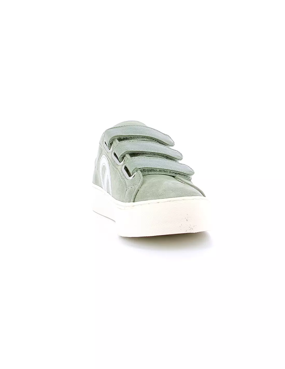 NO NAME ARCADE STRAPS SIDE - Baskets TILLEUL/GREEN