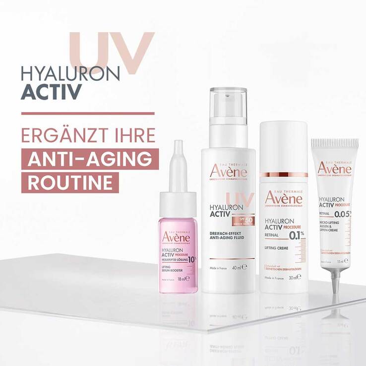 Avene Hyaluron Activ Anti-Age Fluid UV SPF 50, 40 ml