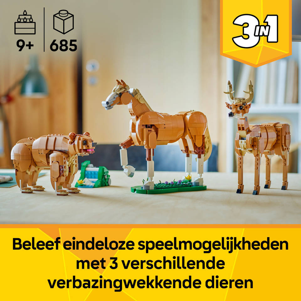 LEGO Creator 3-in-1 prachtig paard 31166
