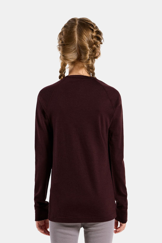 Odlo Odlo Merino 200 Kids Bl Top Crew Neck L/S Ondershirt