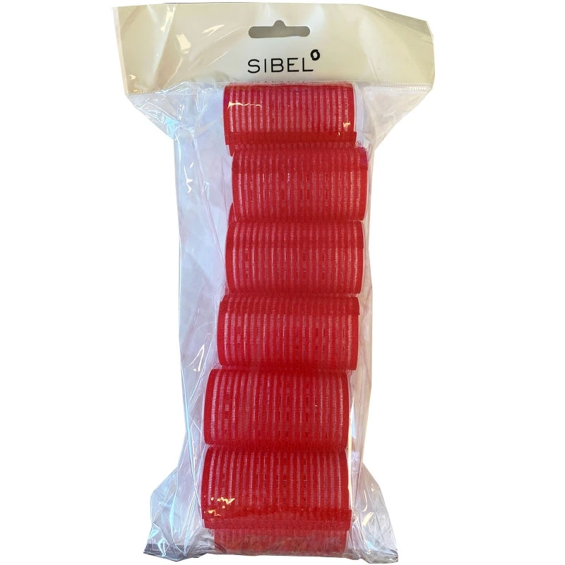 Velcro Curlers Roller Red 36 mm - 12 Pieces