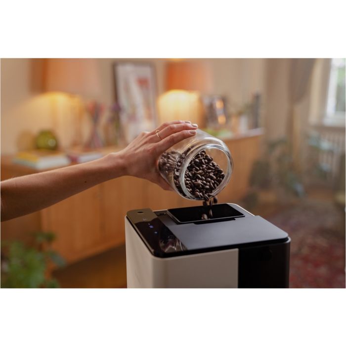 Nivona Kaffeeautomat CUBE 4102 Cremeweiß // 1kg Nivona Kaffee gratis