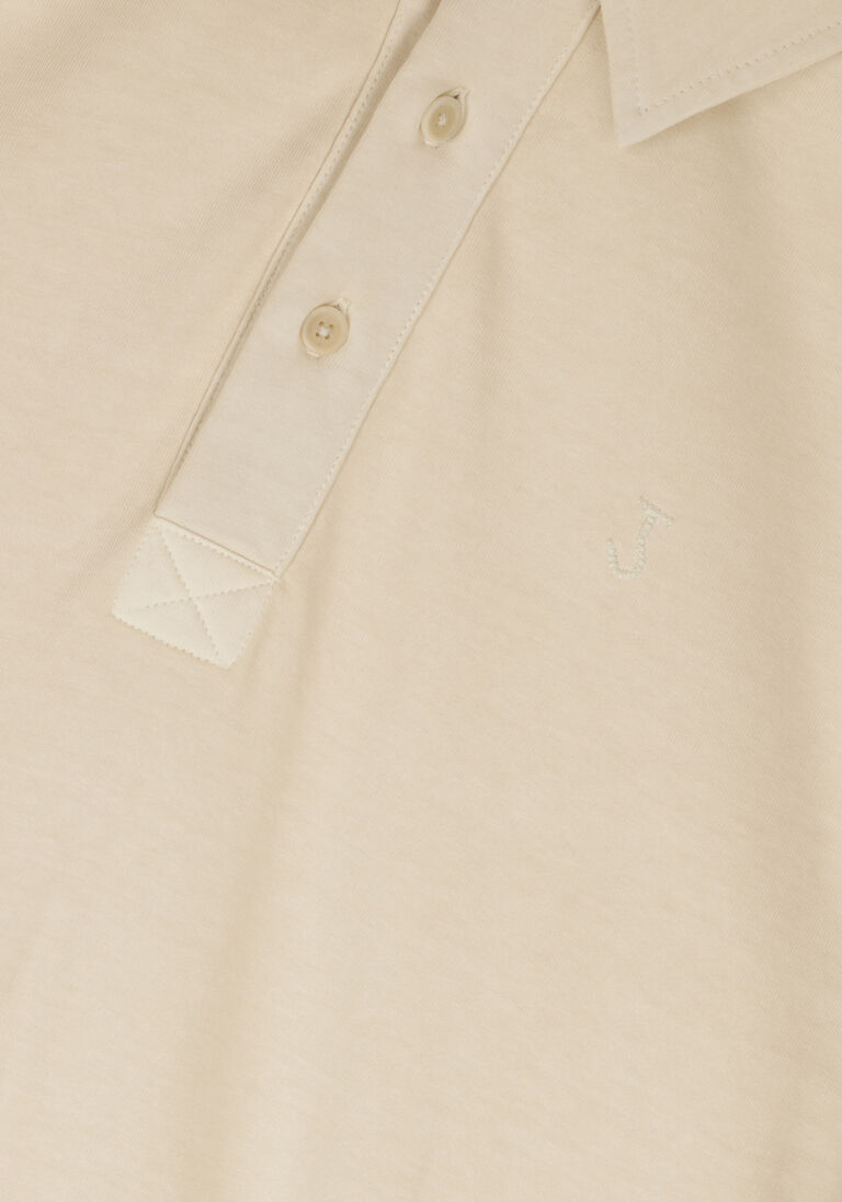 BUTCHER OF BLUE beige butcher of blue polo johns rugby polo