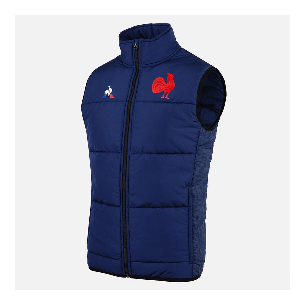 Le Coq Sportif FFR TRAINING - Doudoune Homme bleu fr intense