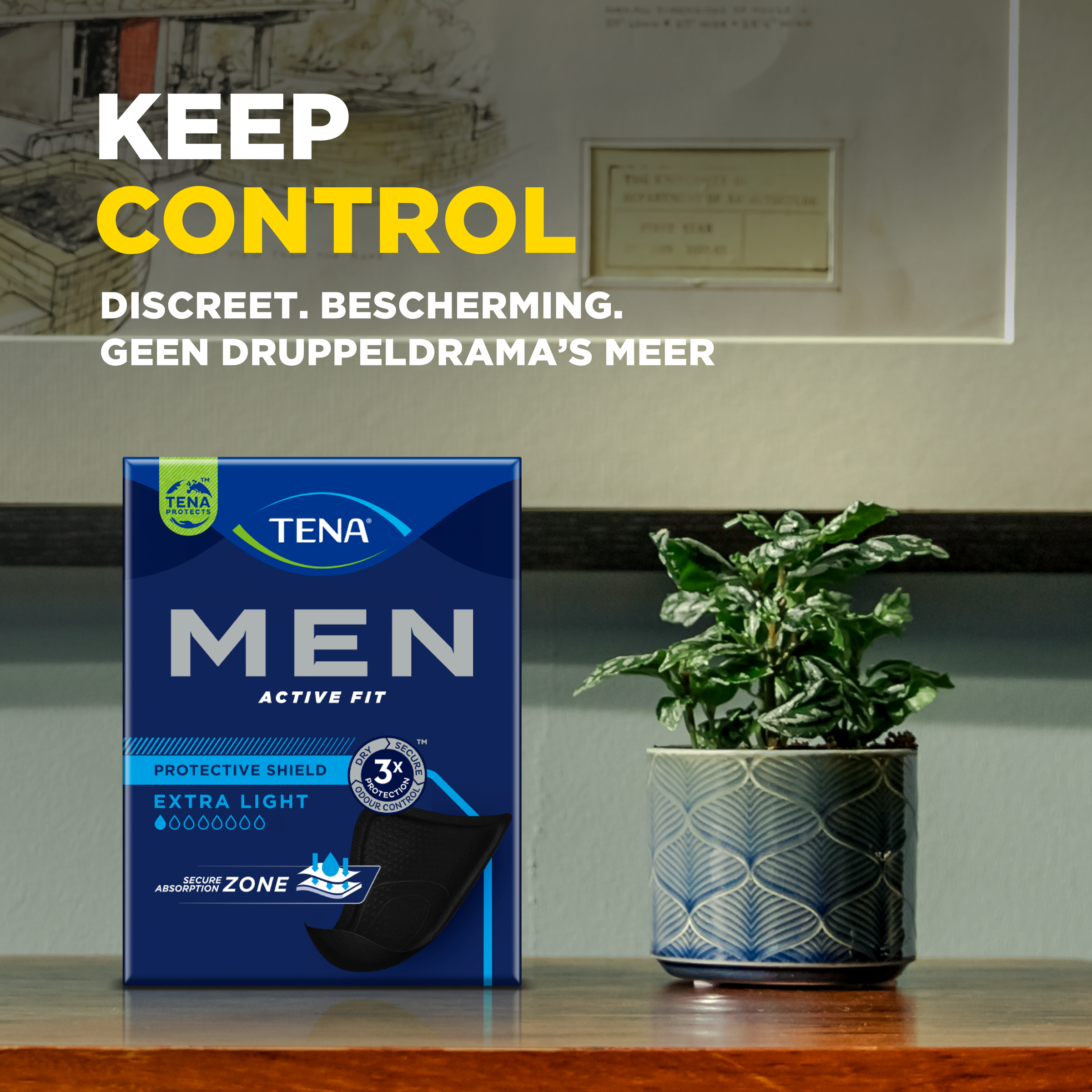 Tena Men Active Fit Extra Light (14 stuks)