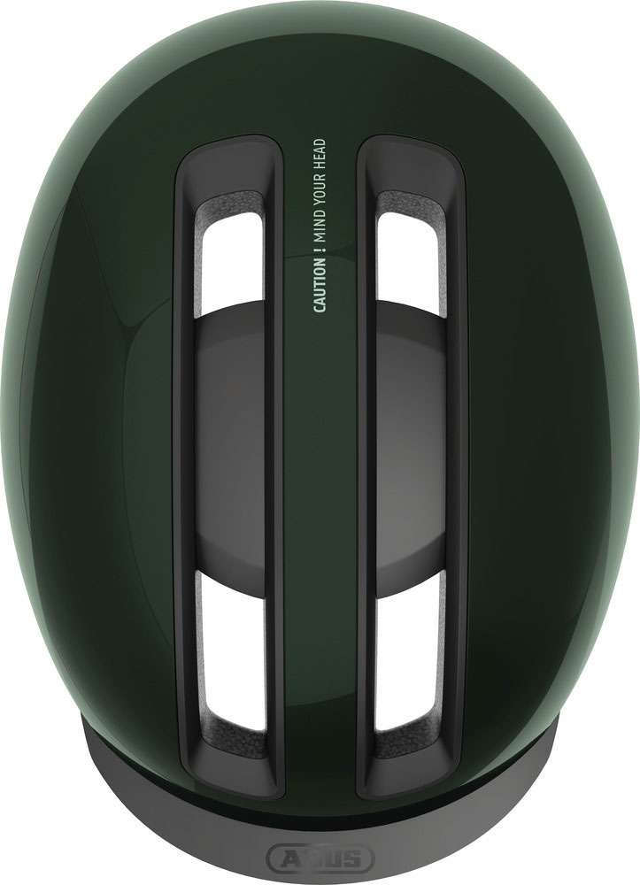 ABUS HUD-Y cykelhjelm LED Moss Green