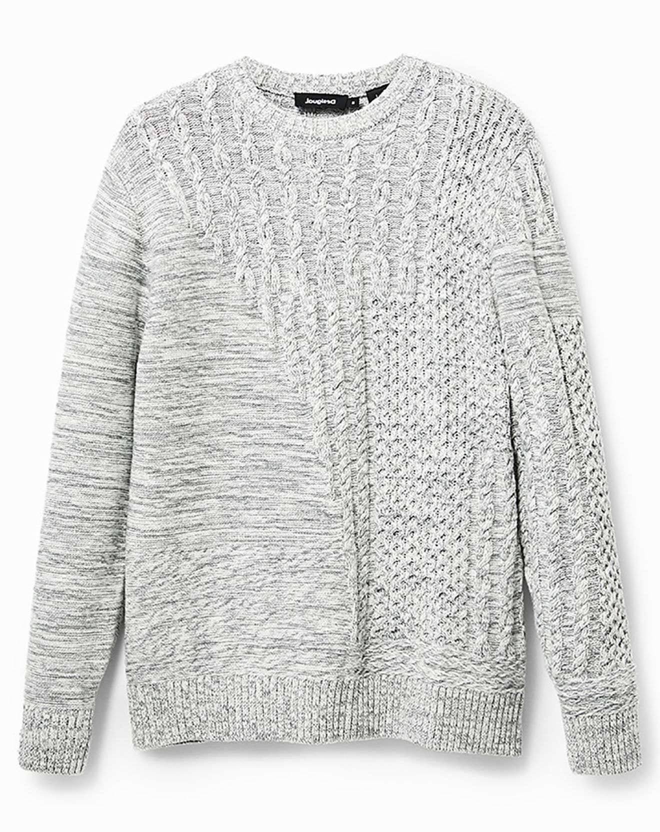 Desigual Pullover Ayden gris