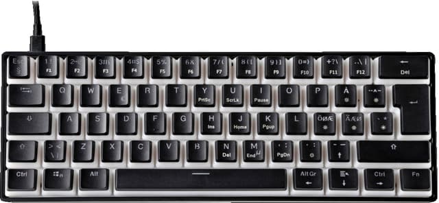 Deltaco DK475 gaming-tastatur (sort)