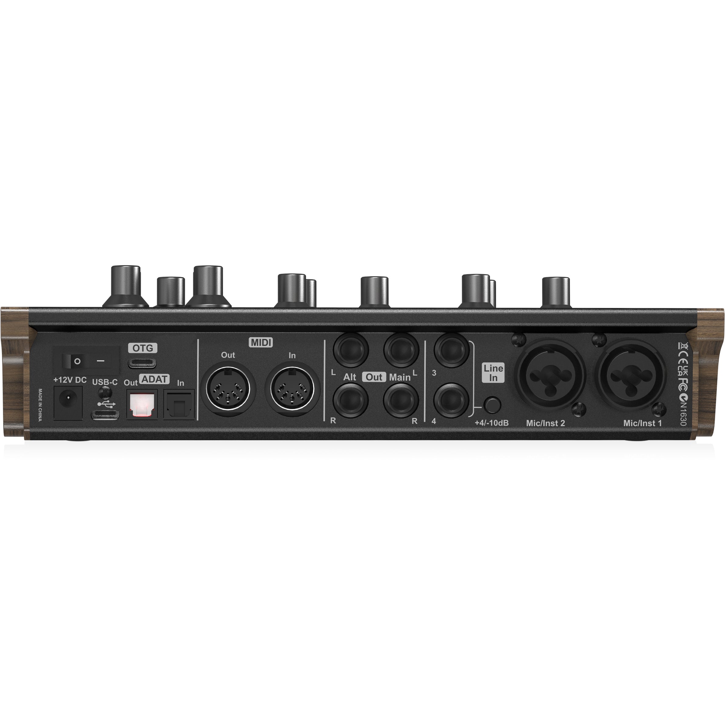 iCON 32Ci USB audio interface met Harrison microfoon preamps