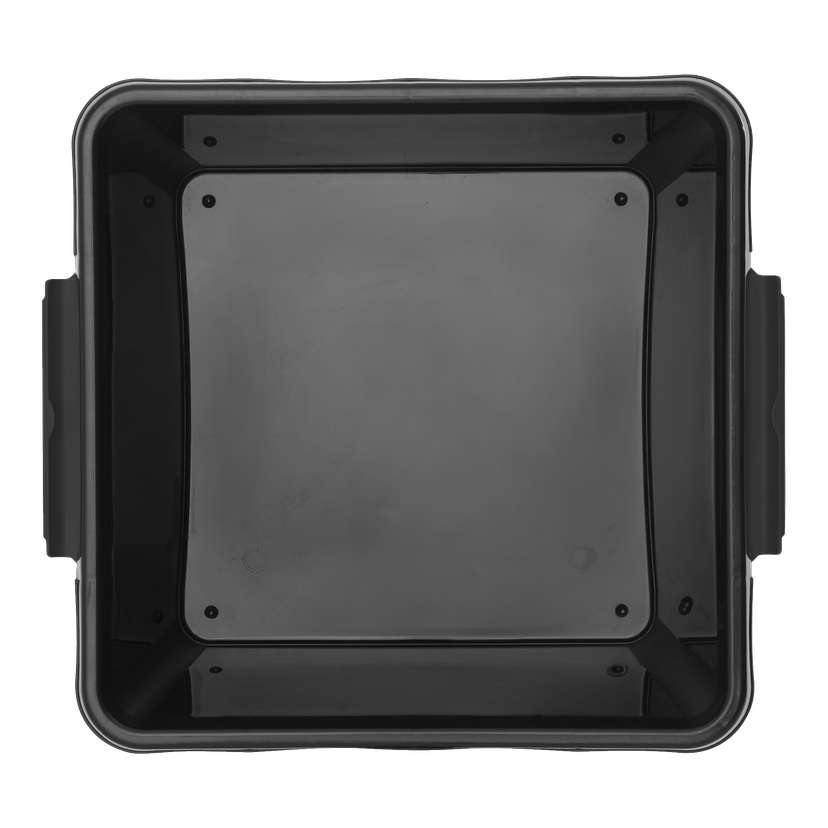 Oppbevaringsboks med lokk 32 l 39x39x26 cm