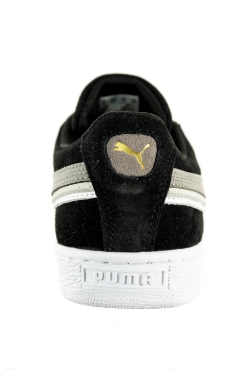 Baskets basses puma suede triplex 01 puma black-steel gray-puma white
